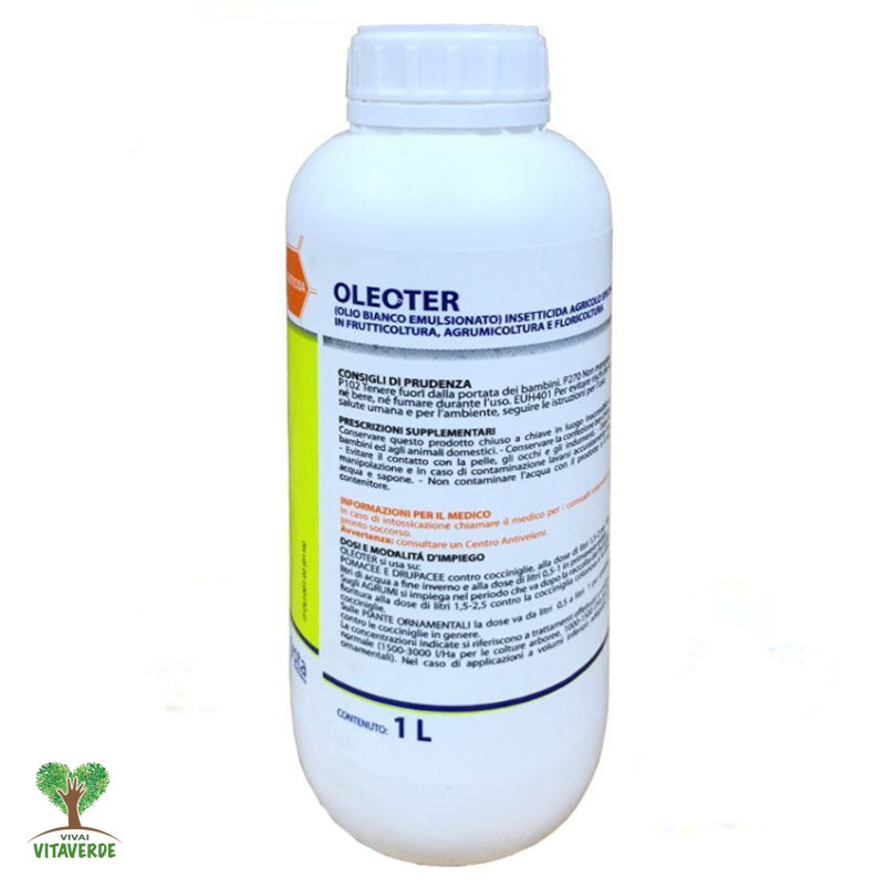 Olio bianco minerale oliocin bayer 1 litro biologico - Articoli Animali